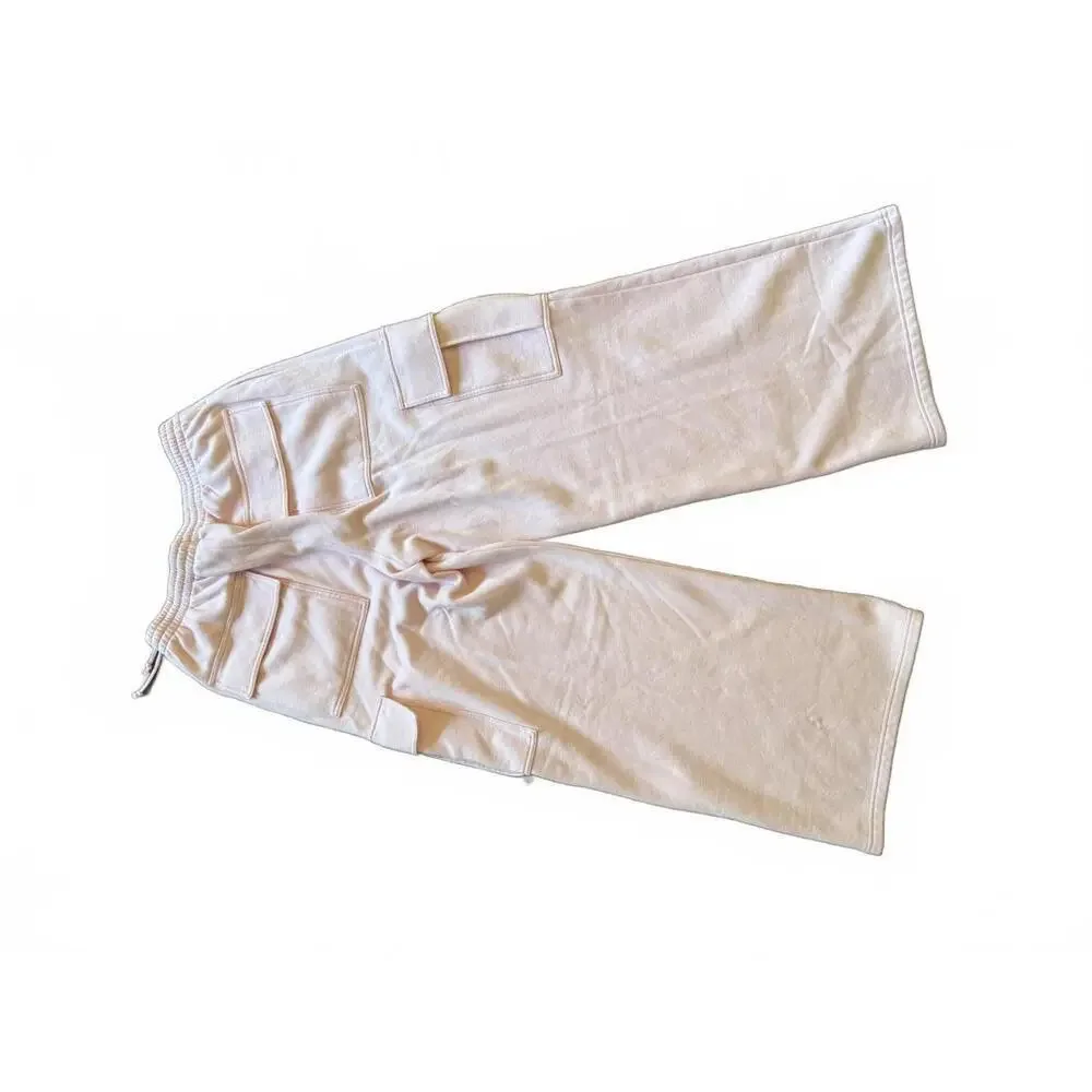 NWT Skims Pink Cargo Sweatpants, Large